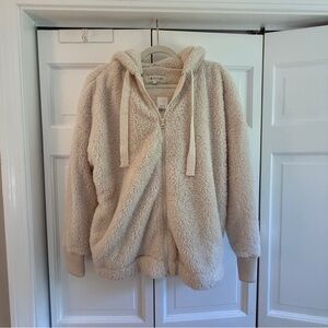 Lou & Grey x LOFT Fleece Zip-up NWT